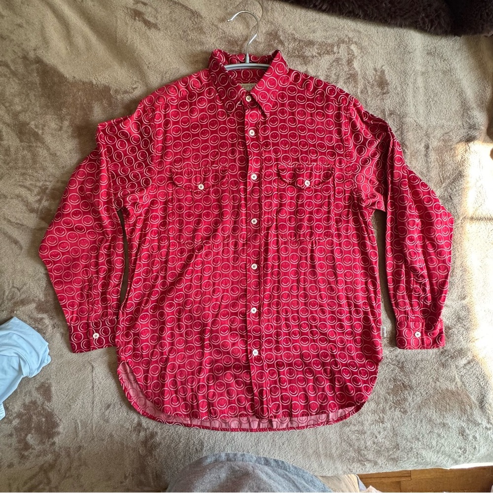 Esprit Vintage 80s/90s Smiley Face Button Down shirt